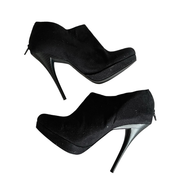 MICHAEL ANTONIO NEW BOOTIES ANKLE BOOTS SHOES SUEDE HEELS - Picture 2 of 5